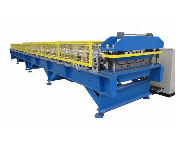 แอฟริกา ดีไซน์ที่นิยม โครงการกระบวน Trapezoidal Steel โลหะเหล็ก หลังคาแผ่น Roll การสร้างเครื่อง