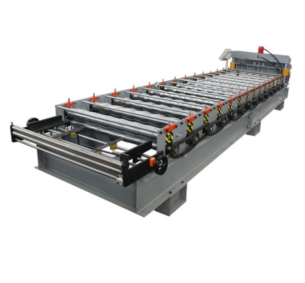 แอฟริกา ดีไซน์ที่นิยม โครงการกระบวน Trapezoidal Steel โลหะเหล็ก หลังคาแผ่น Roll การสร้างเครื่อง