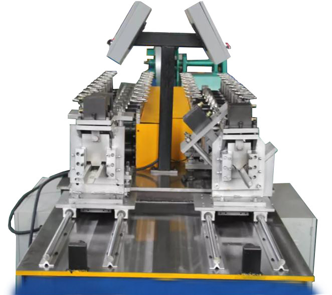 V Angle Bar Steel และ Omega Roll Forming Machine โครงสตั๊ดเหล็กเบา