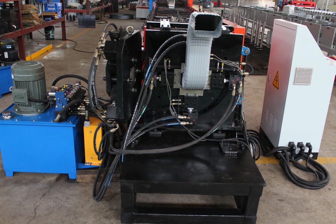 เครื่องปรับรูปร่างถังเหล็กอัตโนมัติที่ใช้สําหรับอาคารและหลังคาปูน