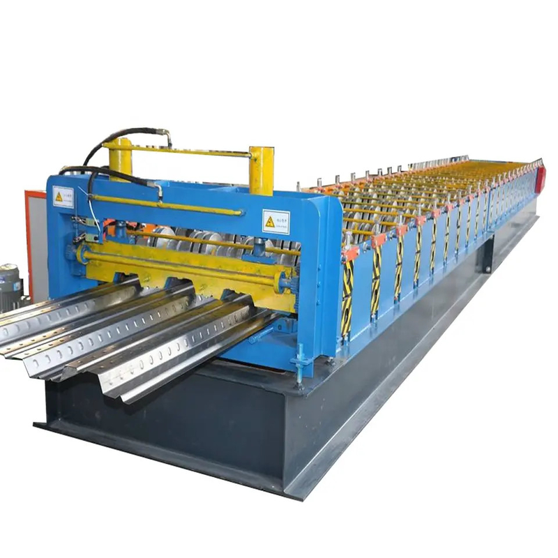 เครื่องขึ้นรูปม้วนพื้นเหล็กกำลังมอเตอร์ 22KW 10-12m / นาที
