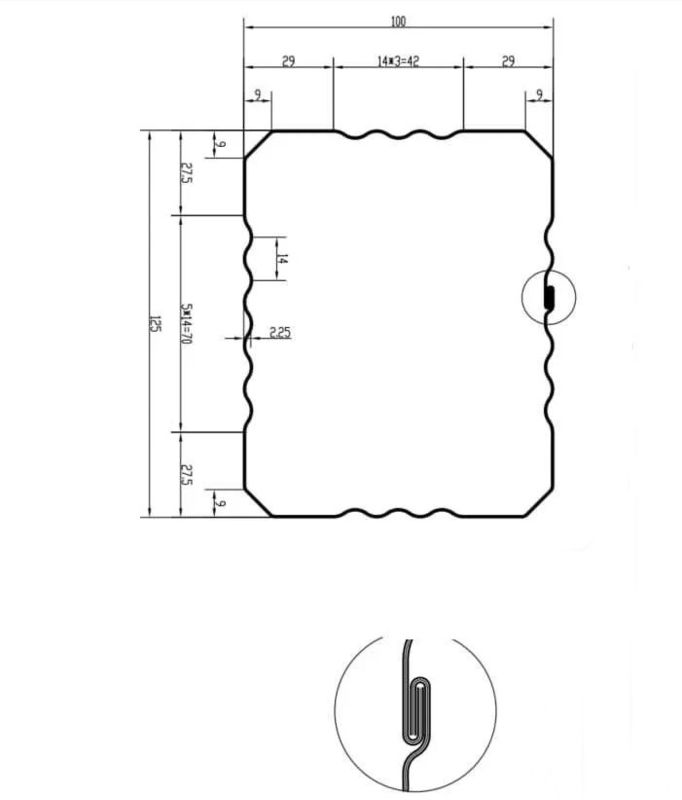 เครื่องปรับรูปร่างถังเหล็กอัตโนมัติที่ใช้สําหรับอาคารและหลังคาปูน