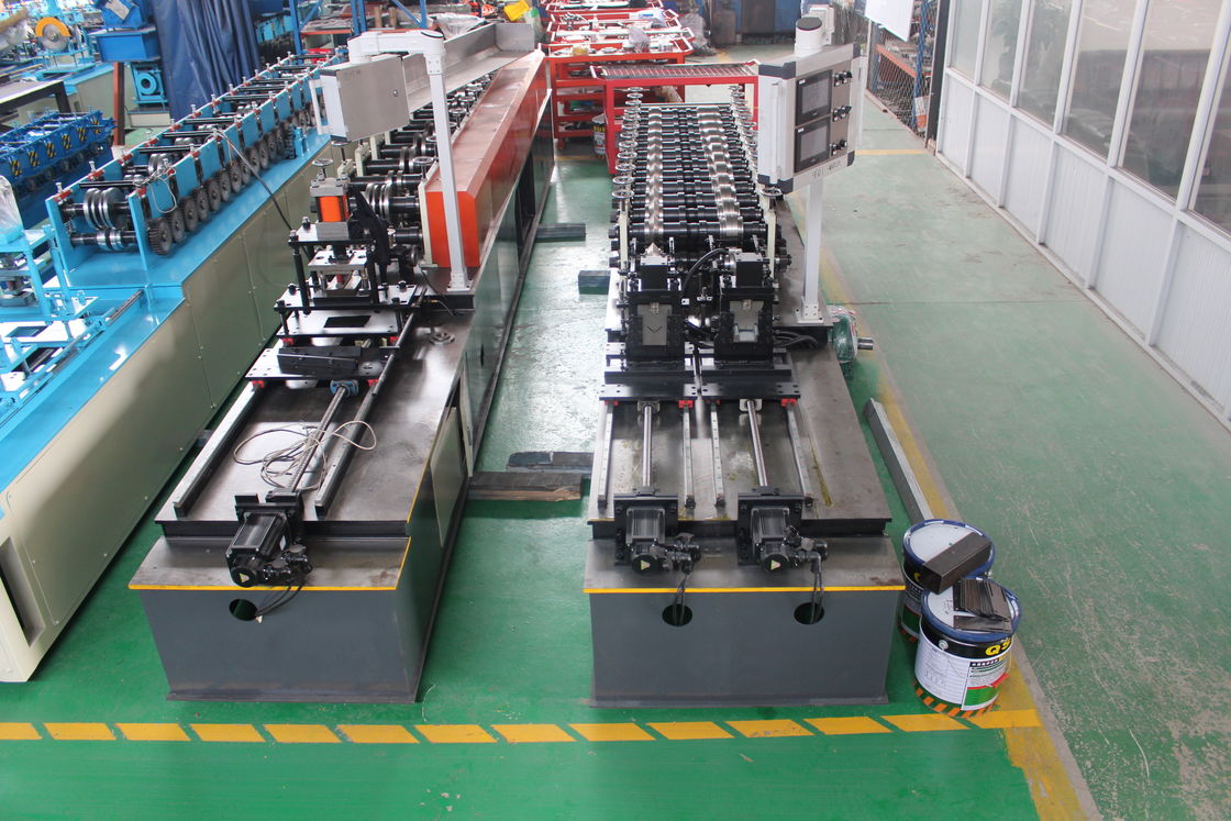 การปรับความยาวการตัด Stud และ Track Roll Forming Machine สําหรับวัสดุต่าง ๆ