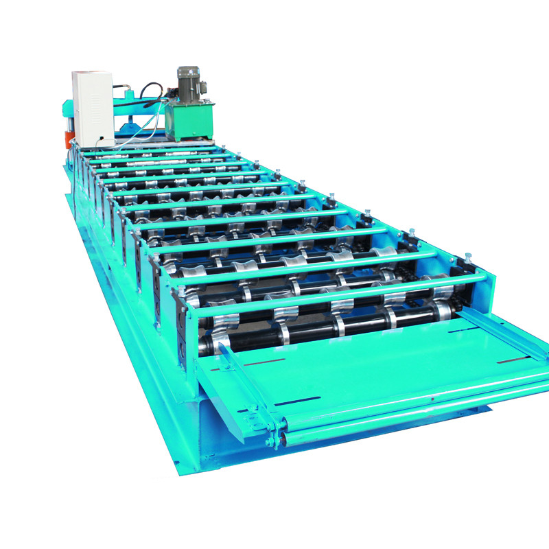 เครื่องขึ้นรูปม้วนกระเบื้องหลังคาโลหะสี Ibr 840 ระบบควบคุมบมจ