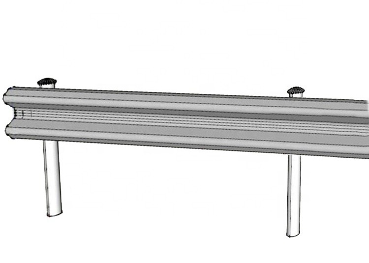 GI Materials Highway Guardrail Roll Forming Machine ด้วยเครื่องพลังงาน 380V 50Hz และความแข็งแรง 350Mpa