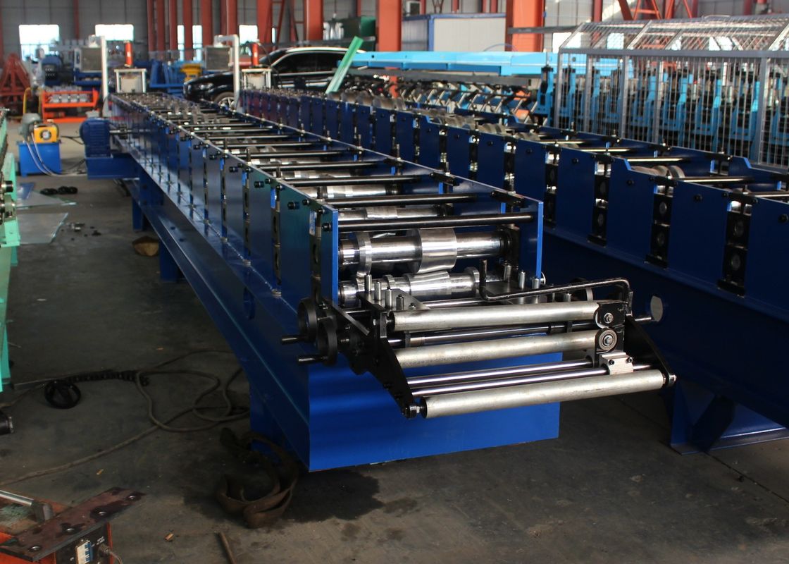 ไฮดรอลิก Cut Down Pipe Roll Forming Machine 18 สถานี สถานีม้วน 4KW พลังงานมอเตอร์