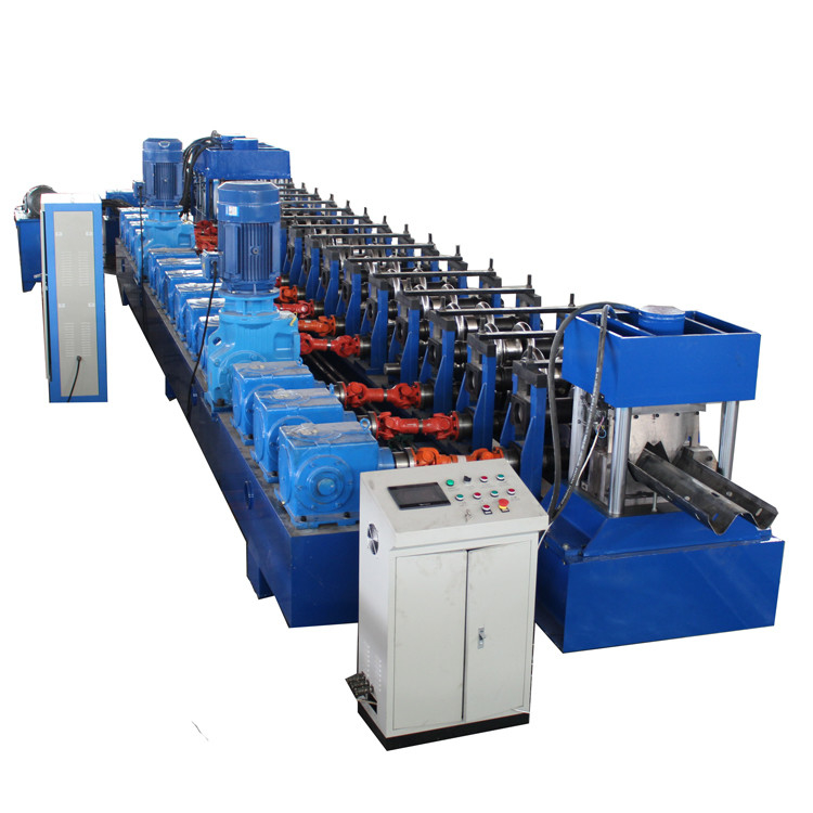 ประสิทธิภาพ เครื่องปรับปรุงรังทางหลวงที่ควบคุมโดย PLC ด้วย GCr12 Roller 380V 50Hz Power