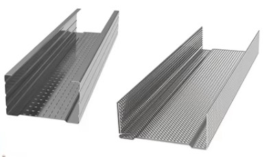 ผนังแห้ง Stud Track Roll อดีตเหล็ก 50 มม 75 มม 100 มม CD UD CW UW โปรไฟล์ผนังแห้ง Cold Roll Forming Machine With Customized