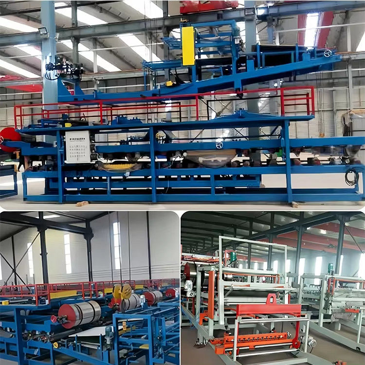 สายการผลิตแผ่นแซนวิชความละเอียดสูง เครื่องจักรการผลิตแผ่นแซนวิช