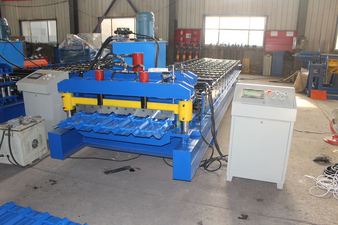 380v 50hz 2025 ออกแบบใหม่ ปรับแต่ง Galvalume Roof Panel Roll Forming Machine Plc