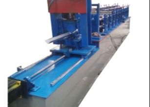 กรอบรูปสามเหลี่ยมผนังและเพดาน PLC 0.3mm Steel Stud Roll Forming Machine