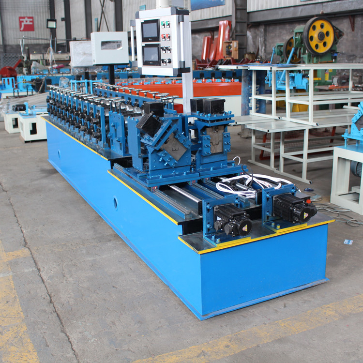 Double Out Light Gauge 1.4mm Steel Roll Forming Machine ทำโปรไฟล์ Drywall
