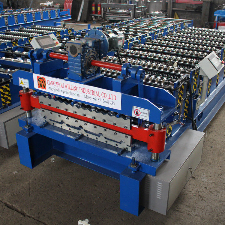 เครื่องตัดไฟฟ้า Ppgl เครื่องขึ้นรูปสองชั้นสี่เหลี่ยมคางหมูและลูกฟูก