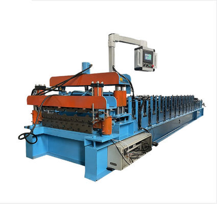 เครื่องขึ้นรูปม้วนสองชั้นสี่เหลี่ยมคางหมูแบบกำหนดเอง Aluminium