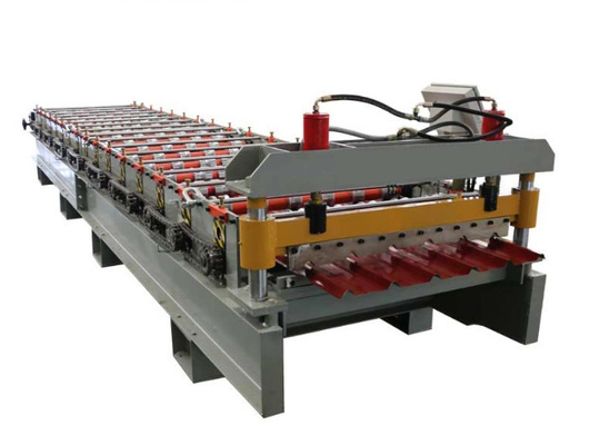 เครื่องขึ้นรูปม้วนกระเบื้องหลังคาอาคาร IBR 900 ช่วงยาว 7 ซี่โครงความจุสูง