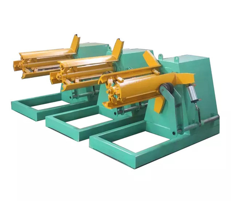 Galvalume ไฮดรอลิก Decoiler เครื่อง Recoiler 5 ตันถึง 40 ตัน
