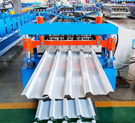 เครื่องขึ้นรูปม้วนกระเบื้องหลังคา Ibr ชนิดซี่โครง 3 เฟส