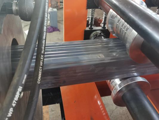 เครื่องขึ้นรูปม้วนรางน้ำฝนระบบตัดไฮดรอลิก