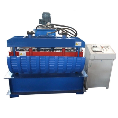 เครื่องขึ้นรูปหลังคาโค้งจีบไฮดรอลิกพร้อมระบบควบคุม PLC
