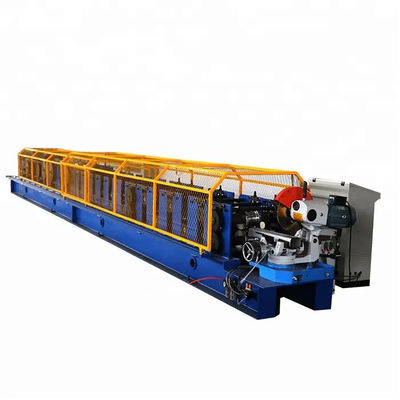 PPGI Downspout Roll Forming Machine ความเร็วที่รวดเร็วอัตโนมัติ 10m / นาที