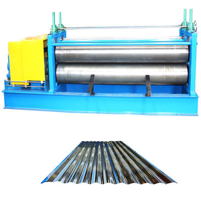 เครื่องทําหลังคาทองเหล็กบาง โลหะ 0.13-0.3mm ความหนา