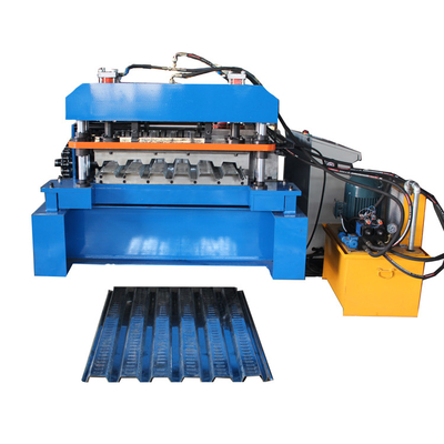 เครื่องขึ้นรูปพื้นพื้น PLC แบบเย็น / อุปกรณ์ 15 ม. / นาที