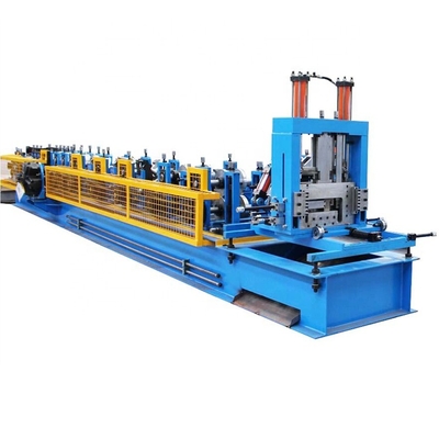 Chain Drive Cz Purlin Roll Forming Machine สําหรับเหล็กกระปุก