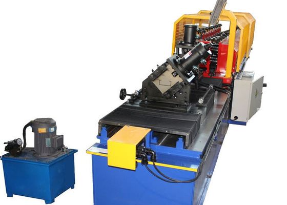 10-15m/Min ความเร็ว C Channel Roll Forming Machine ด้วยพลังงาน 5.5kw