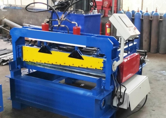 Max 600-1500mm 0.3-4mm เครื่องควบคุม PLC ตัดความยาว