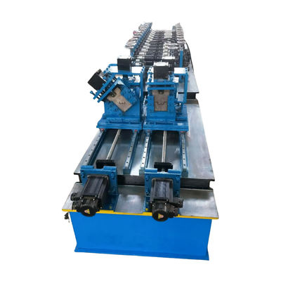 สามารถปรับปรุงได้ สองแถว C U Stud และ Track Roll Forming Machine ความเร็ว 10-25m/Min