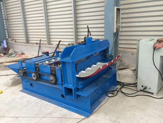 ความเร็วสูง Roofing Sheets crimping bending Roll Forming Machine เครื่องปรับปรุงกระดาษหลังคา
