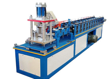 เครื่องขึ้นรูปชัตเตอร์ประตูโลหะตกแต่งความเร็วสูง 30-50 เมตร / นาที