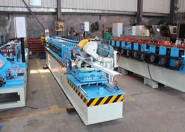 Heavy Duty Shutter Door Rolling Machine Plc ควบคุมความแม่นยำในการตัดสูง