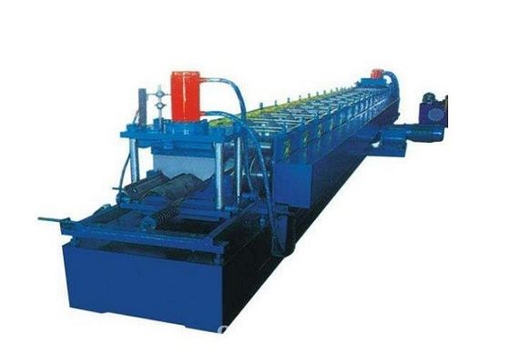 เครื่องขึ้นรูป TGS Guardrail ไม่มี Blockout Crash Barrier Roll Forming Machine