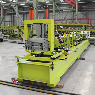 เครื่องลดขนาดมอเตอร์ Cz Purlin Roll Forming Machine แบบอัตโนมัติ