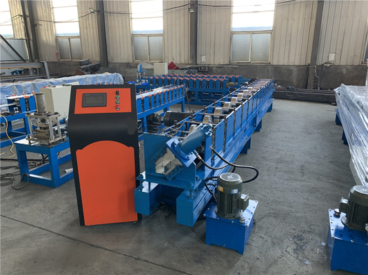โปรไฟล์โลหะ Chain Driving Cz Purlin Roll Forming Machine Small Automatic