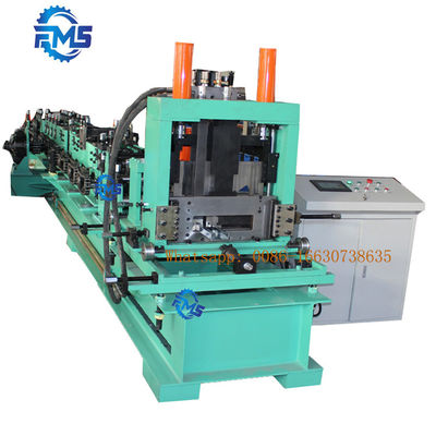 เหล็กแผ่นสี 3mm C Purlin Roll Forming Machine / Cold Roll Forming Equipment