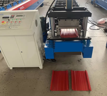 Plc Self Lock Standing Seam หลังคาม้วนขึ้นรูปเครื่อง 15m / Min 3p