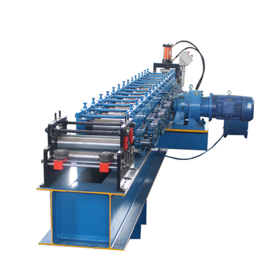 45 เครื่องปรับรูปร่างม้วนสแตนเลส วัสดุหุ้มประตูหุ้มด้วยระบบควบคุม PLC 7.5KW